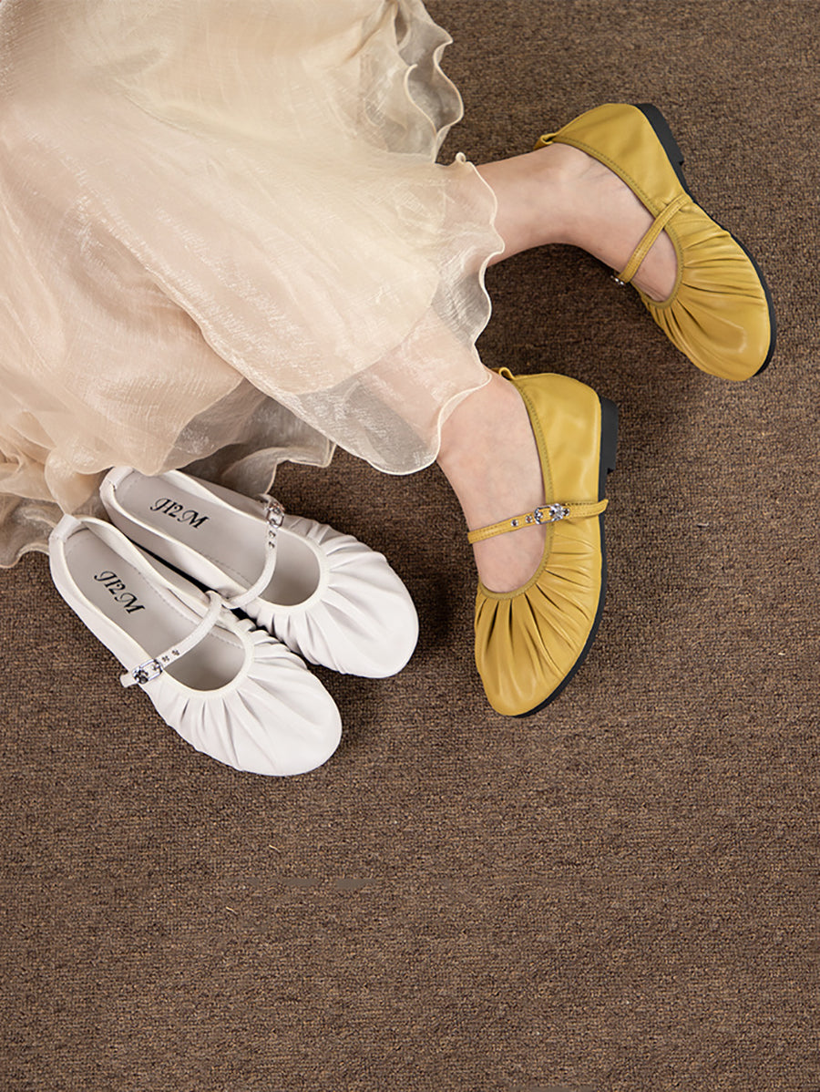 Summer Soft Leather Shoes As1056