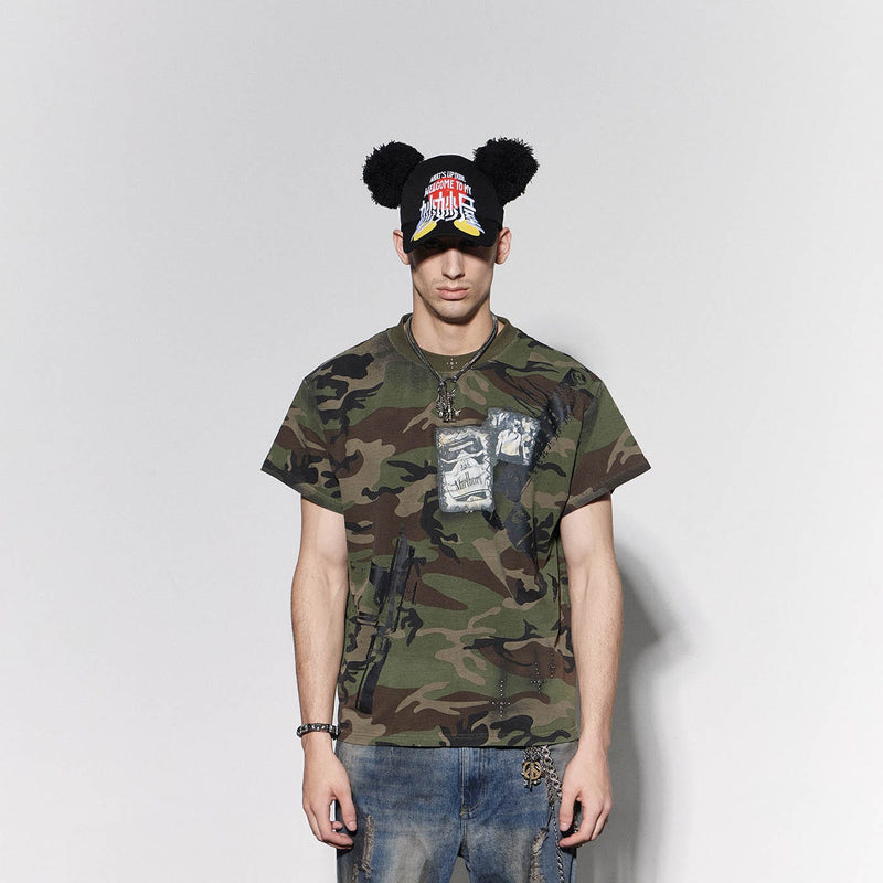 Camo Rivet T-shirt