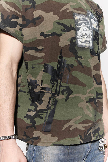 Camo Rivet T-shirt