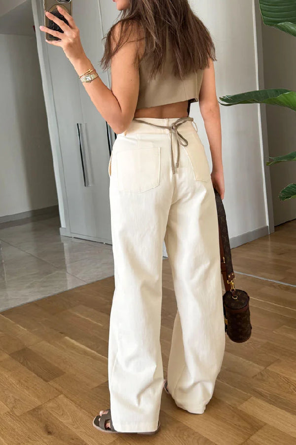 Lasel Vest \u0026 Pants Two-piece Set