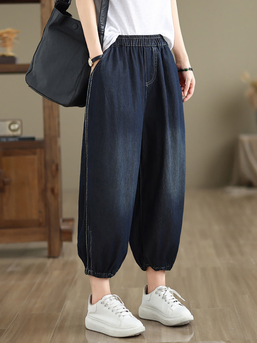 Summer Denim Harem Pants Ii1004