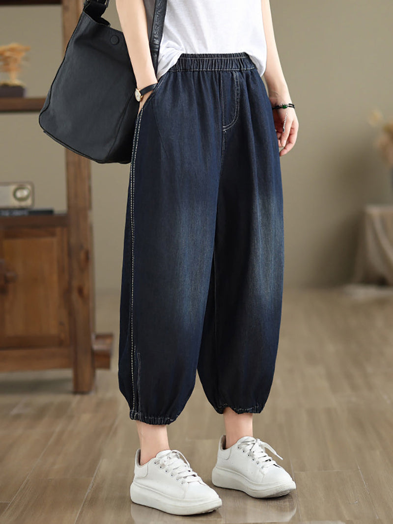 Summer Denim Harem Pants Ii1004