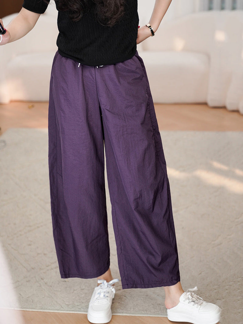 Summer Loose Wide-leg Pants Cx057