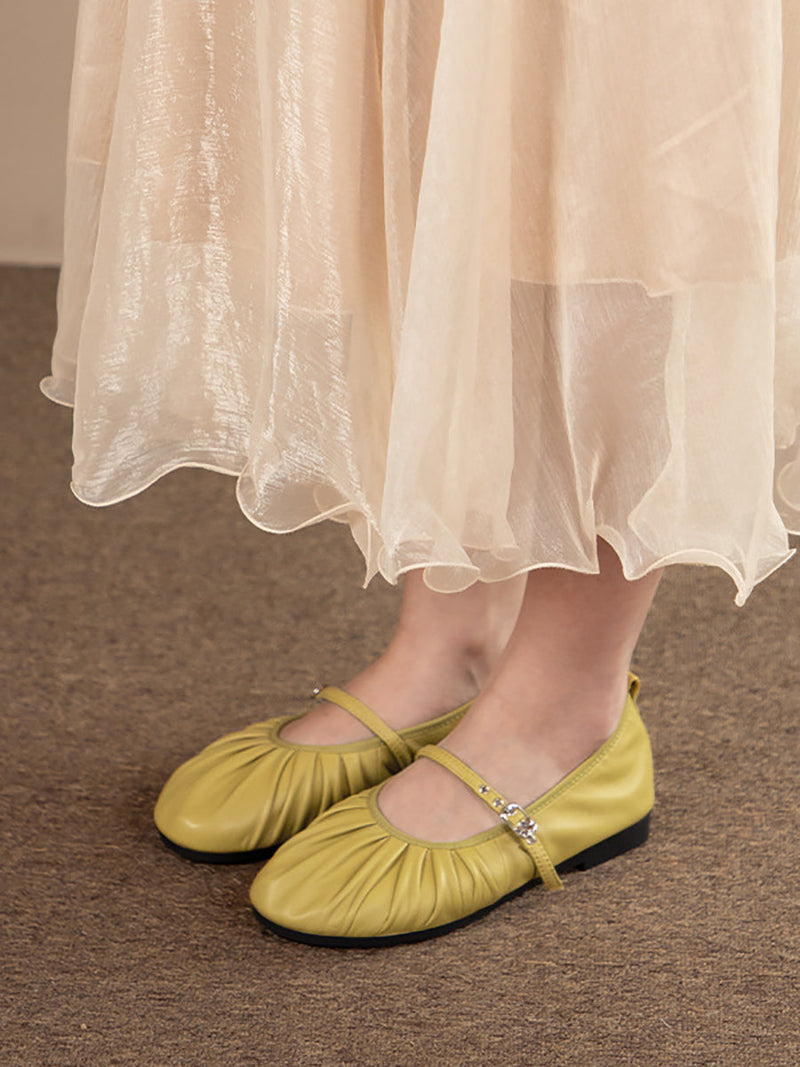Summer Soft Leather Shoes As1056