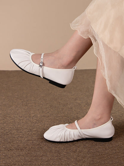 Summer Soft Leather Shoes As1056