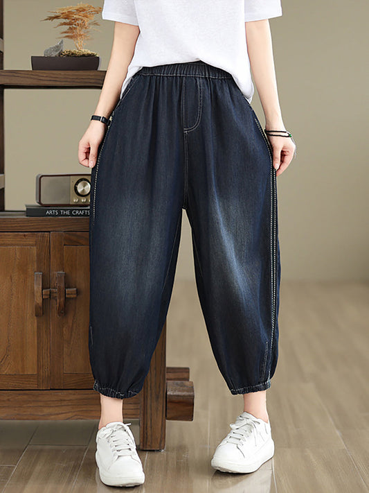 Summer Denim Harem Pants Ii1004