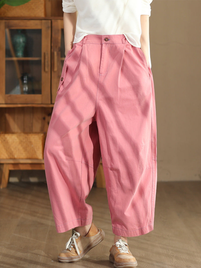 Autumn Commute Loose Harem Pants At1070