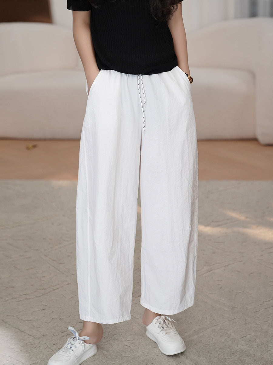 Summer Loose Wide-leg Pants Cx057