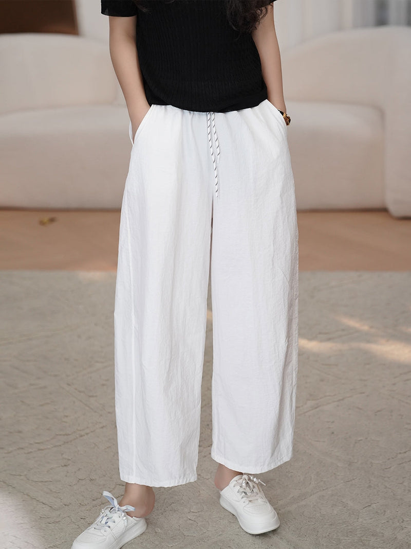 Summer Loose Wide-leg Pants Cx057