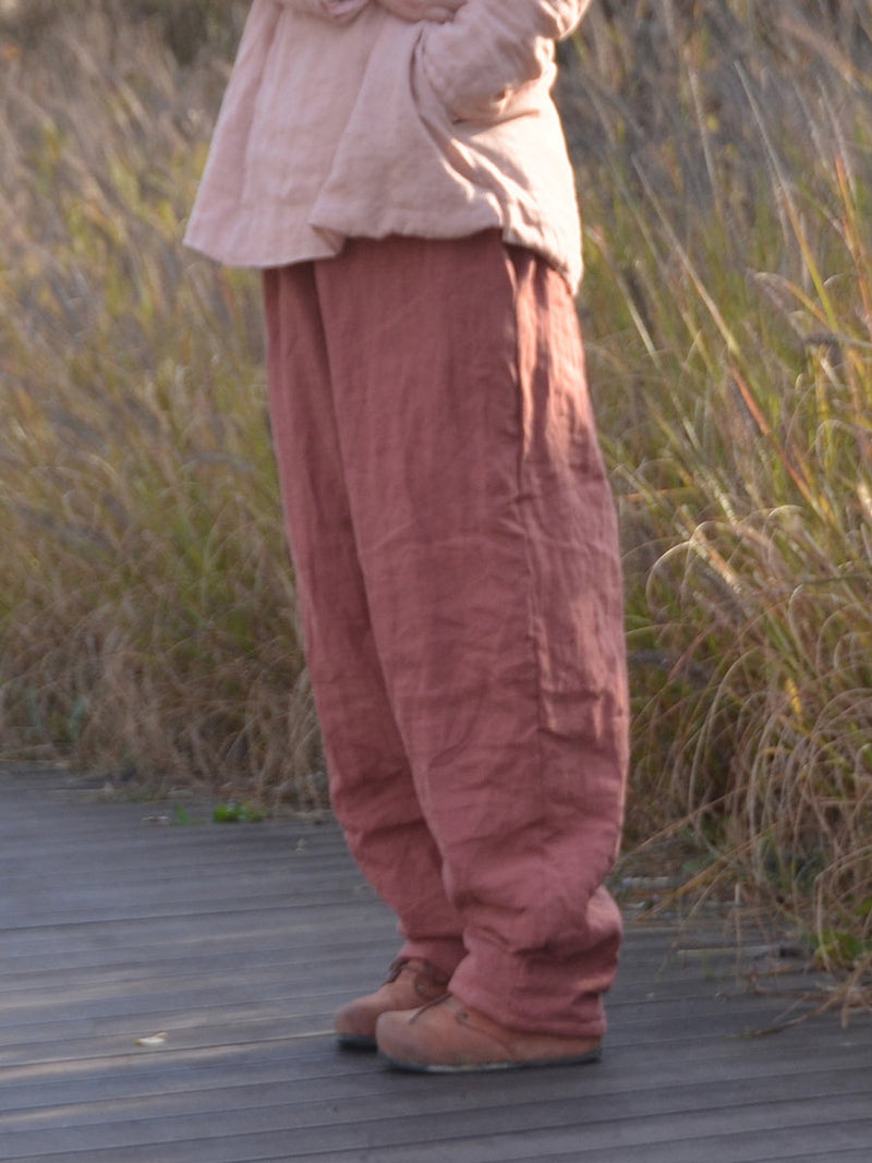 Winter Thicken Harem Pants Qu017