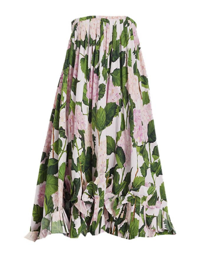 Print Bikini and Skirt