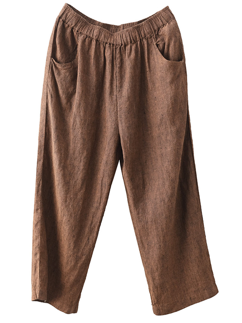 Summer Linen Wide-leg Pants Aa1017