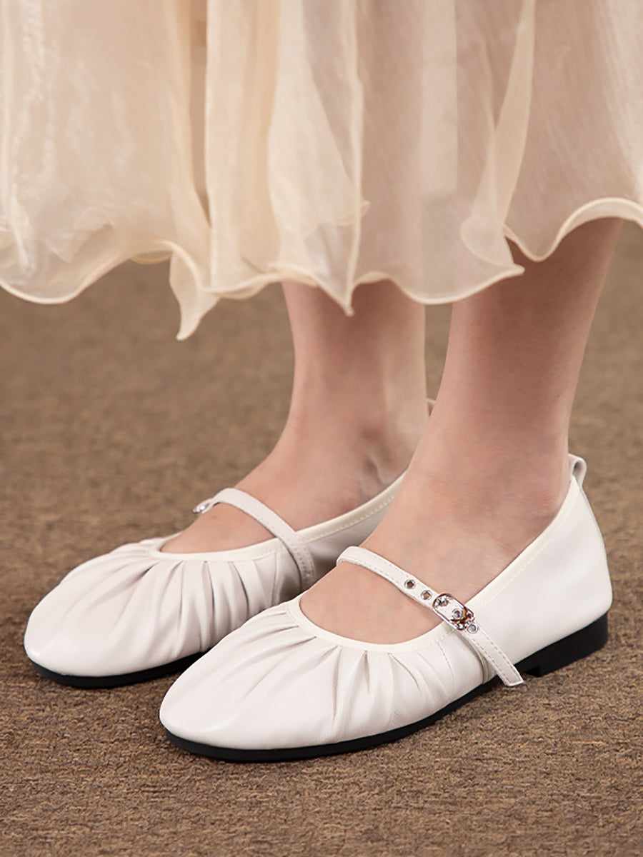 Summer Soft Leather Shoes As1056