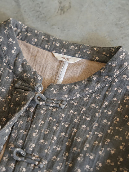 Autumn Button-up Cotton Coat As1036