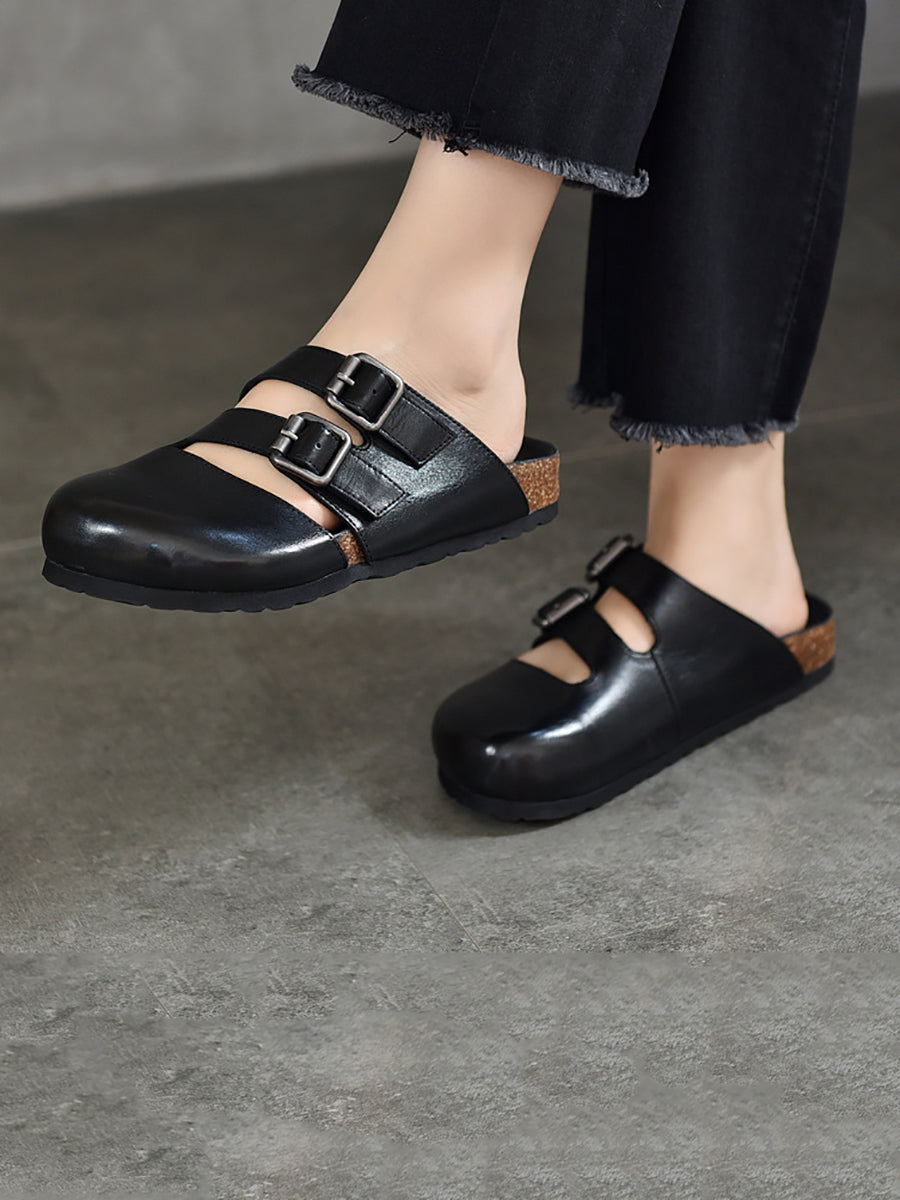 Summer Leather Flat Birkenstock Slippers Ui1024
