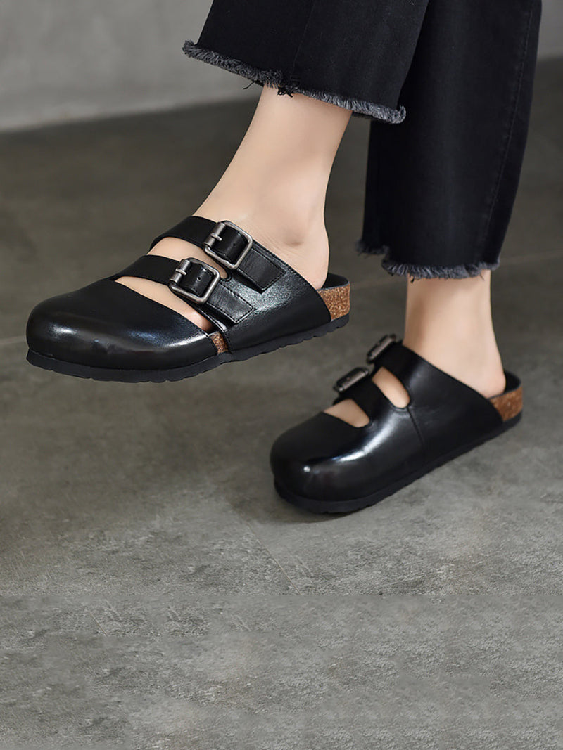 Summer Leather Flat Birkenstock Slippers Ui1024