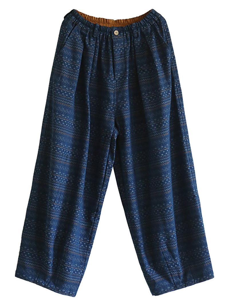 Summer Print Straight-leg Loose Pants Rr1025