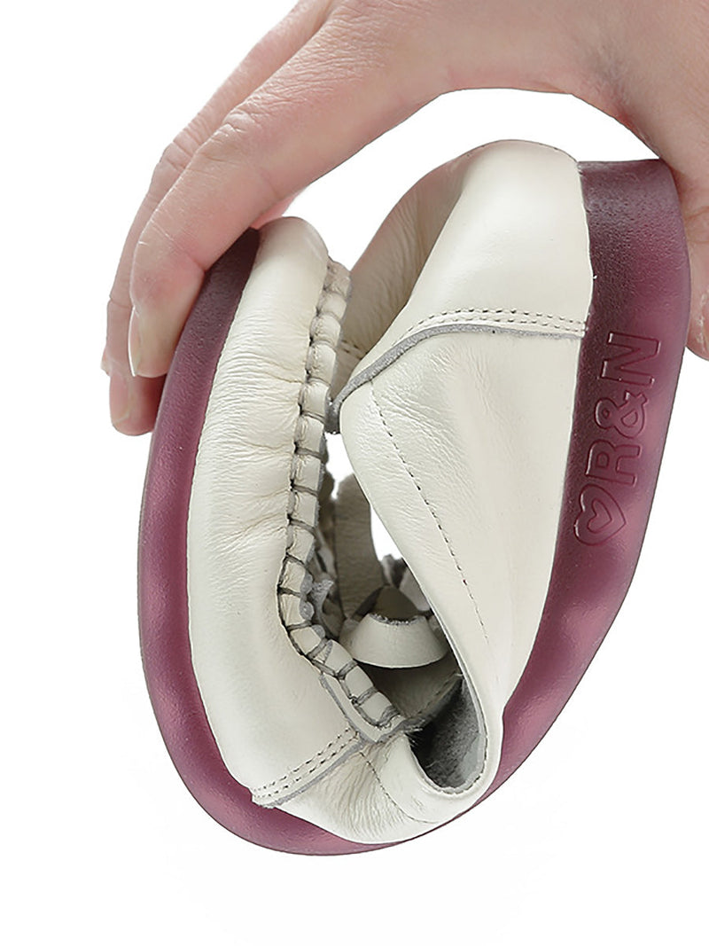 Summer Soft Leather Weave Flat Shoes Fg1019