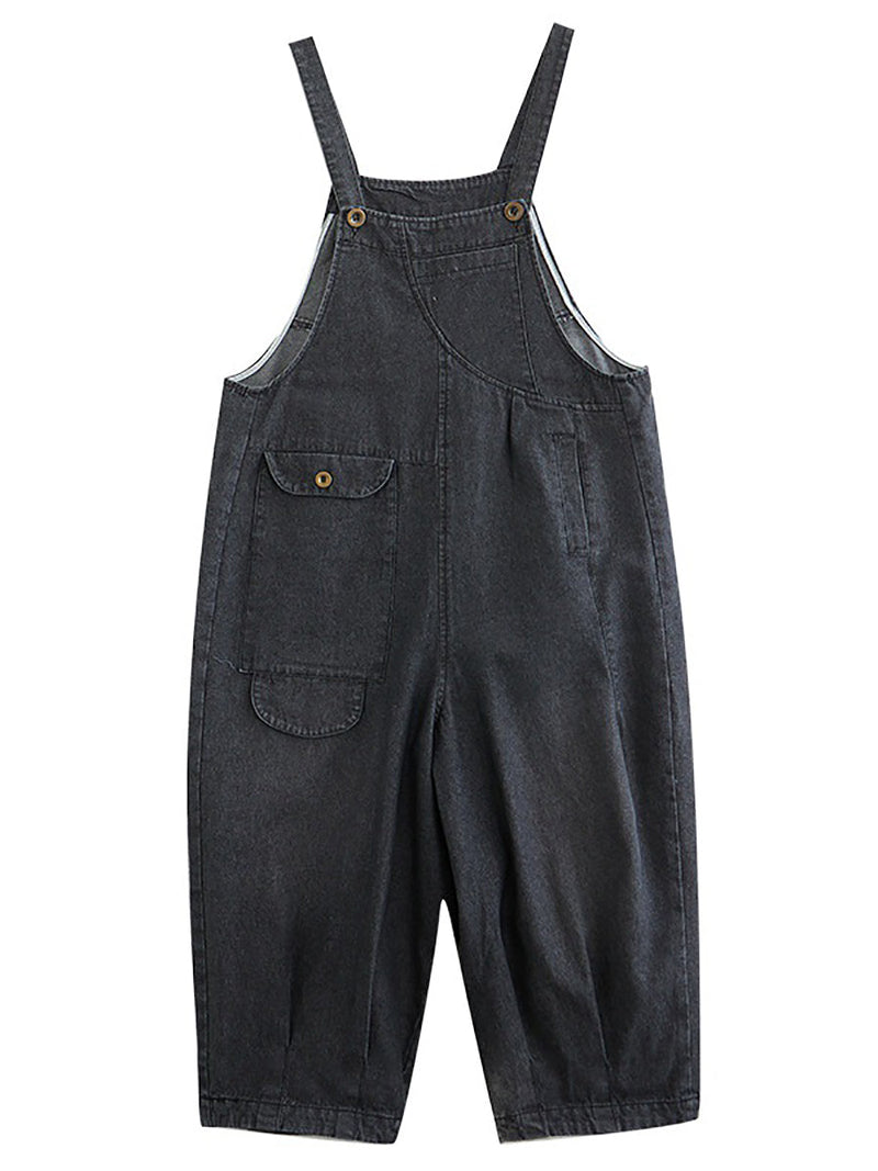 Summer Loose Denim Jumpsuits Xx1050