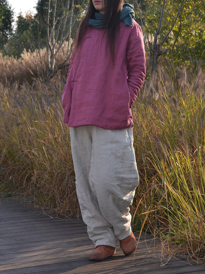 Winter Thicken Harem Pants Qu017