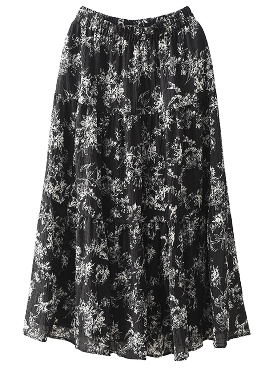 Summer Cotton Loose Skirt Cv1037