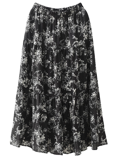 Summer Cotton Loose Skirt Cv1037