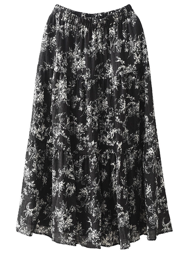 Summer Cotton Loose Skirt Cv1037