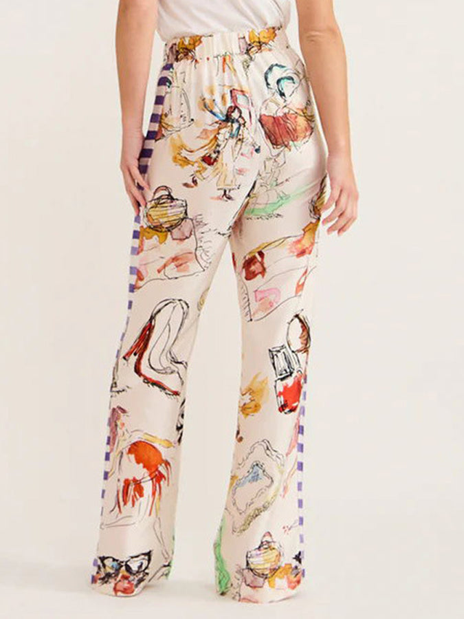 Printed Shirt and Pants Sets