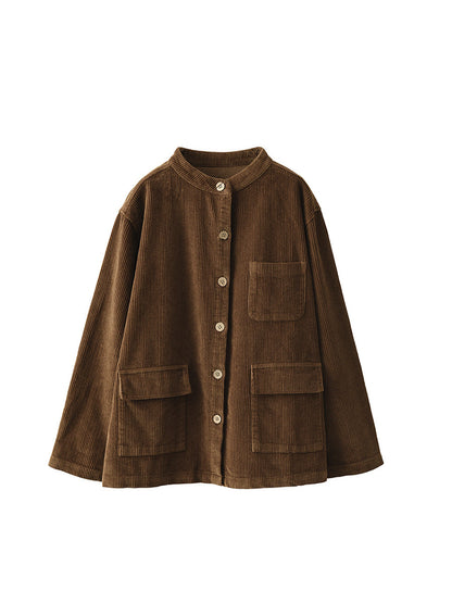 Cotton Corduroy Coat Av1045