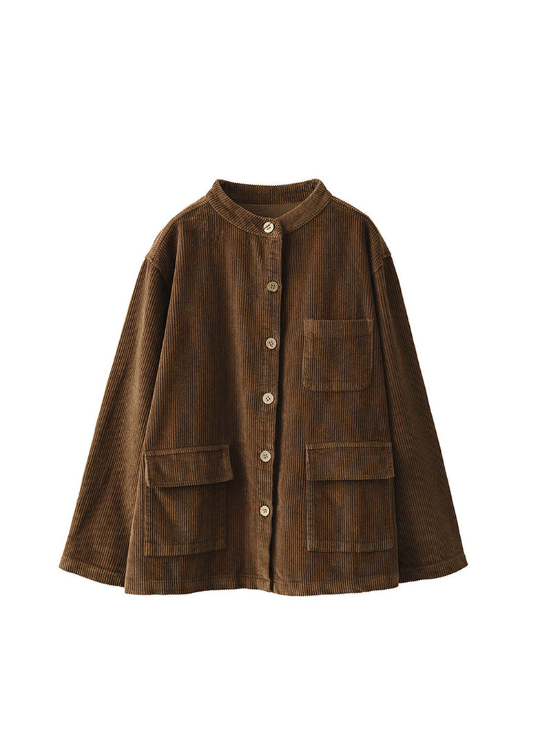Cotton Corduroy Coat Av1045
