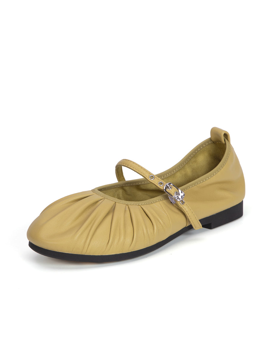 Summer Soft Leather Shoes As1056