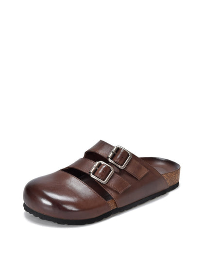 Summer Leather Flat Birkenstock Slippers Ui1024