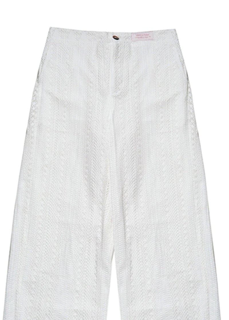 Lace Wide Leg Pants