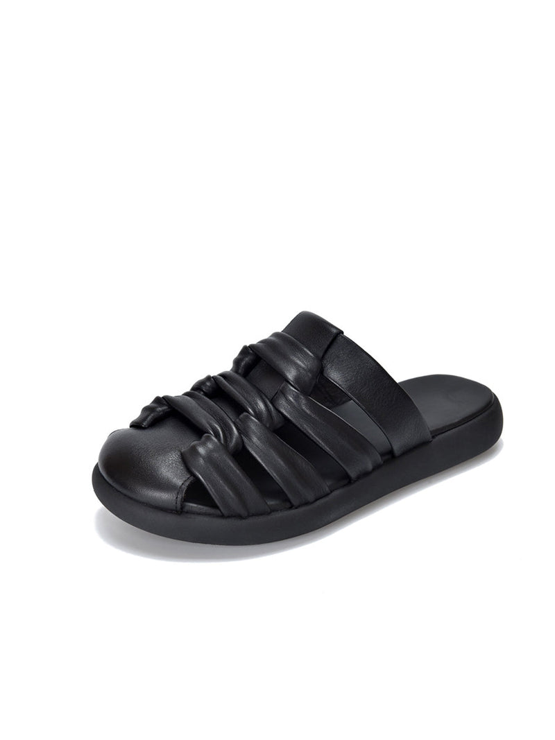 Sandals Summer Genuine Leather