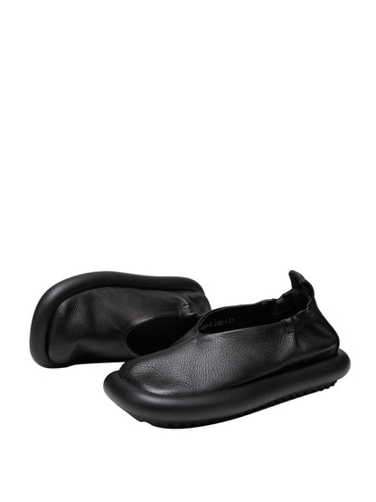 Summer Genuine Leather Flat Shoes Qw1042