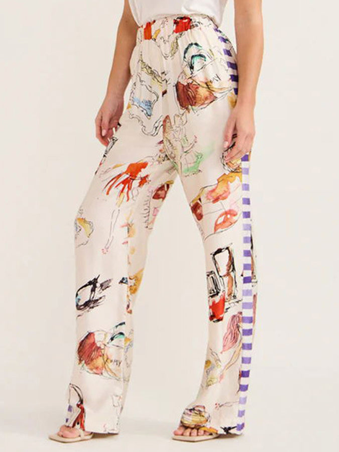 Printed Shirt and Pants Sets