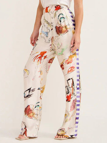 Printed Shirt and Pants Sets