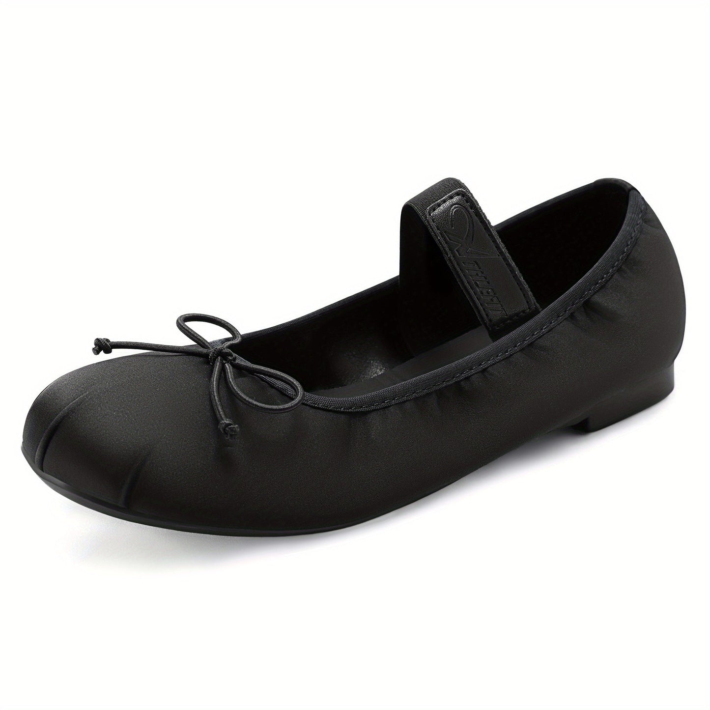 Flats, Foldable Ballet Flats for , Bowknot Round Toe Comfort Light Weight Slipon Dress Shoes