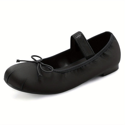 Flats, Foldable Ballet Flats for , Bowknot Round Toe Comfort Light Weight Slipon Dress Shoes