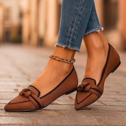 Valentina Knit Flats