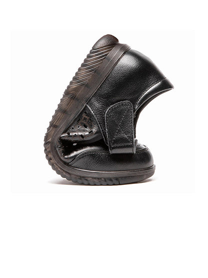 Summer Casaul Leather Cutout Low-heel Shoes Ty1040