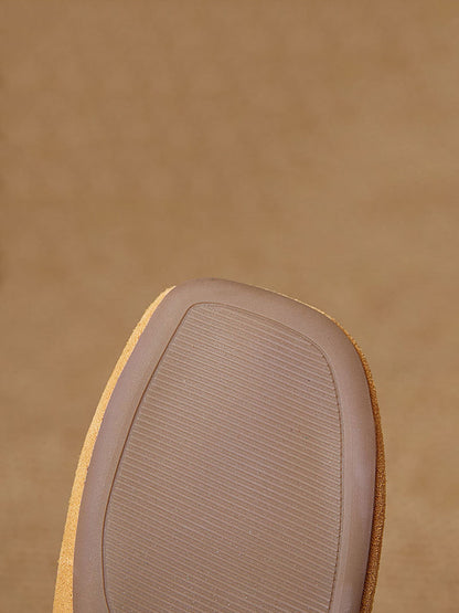 Summer Suede Leather Tassel Shoes Io1028