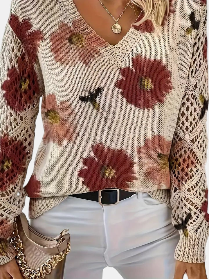 Yasmin - Blossom Knit Sweater