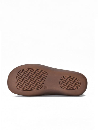Summer Leather Flat Shoes Aa1049