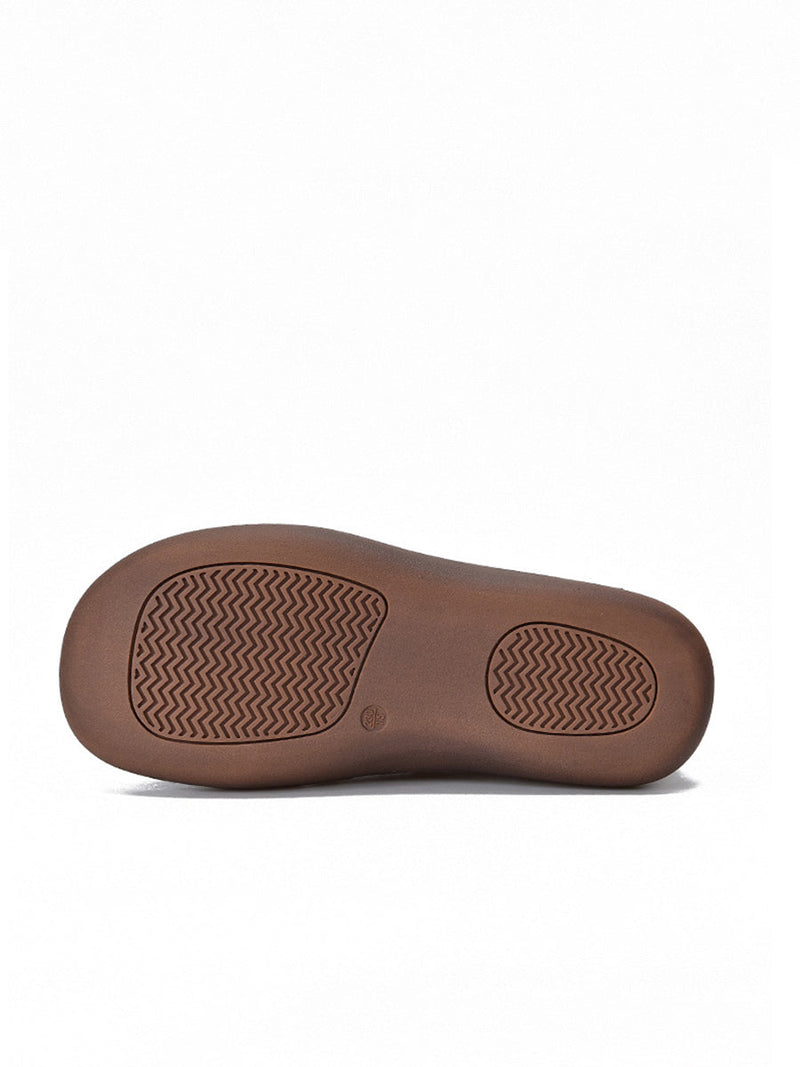 Summer Leather Flat Shoes Aa1049