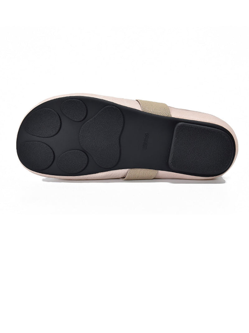Low Heel Leather Summer Mesh Shoes