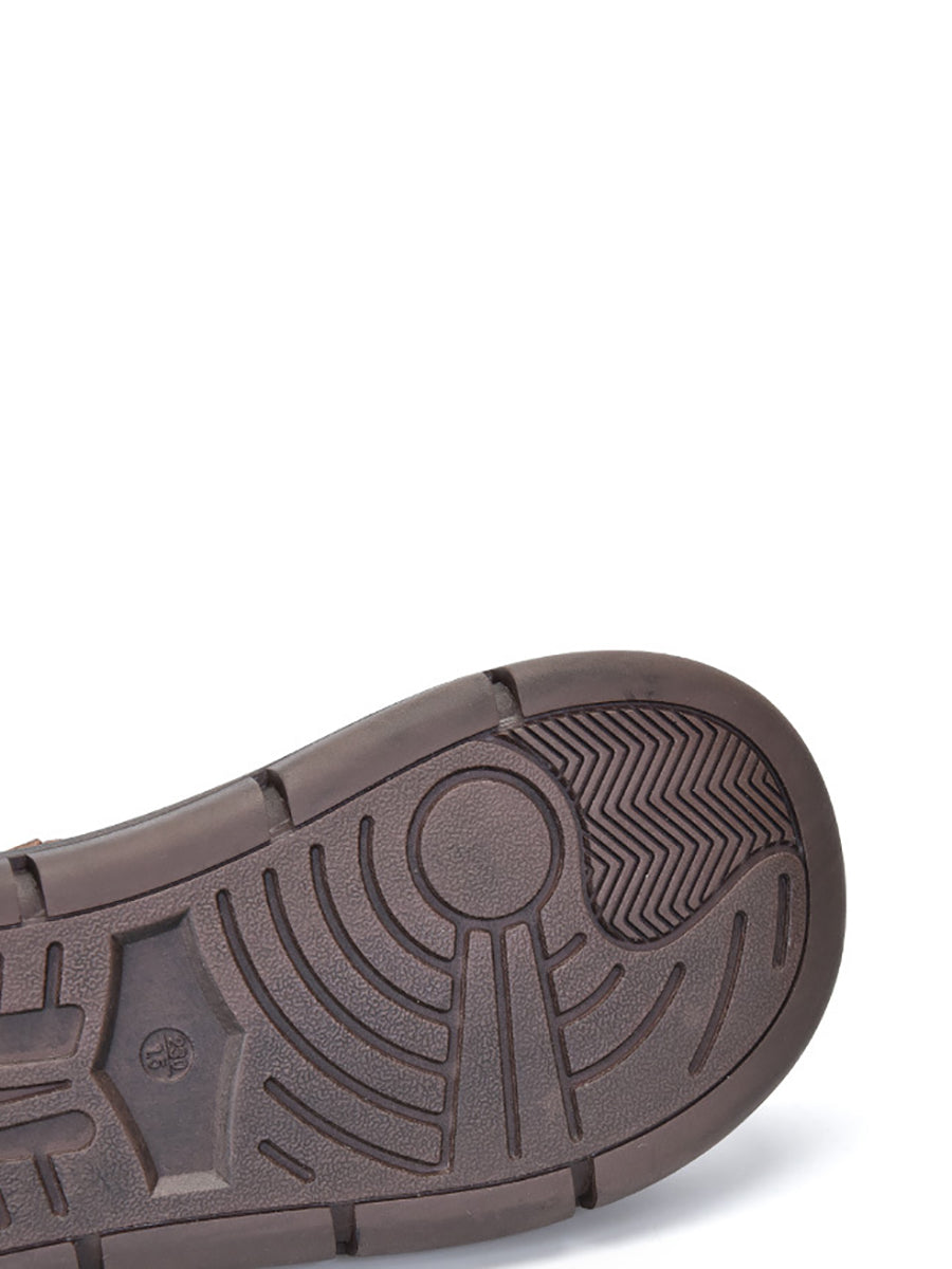 Summer Genuine Leather Platform Shoes Aa1019