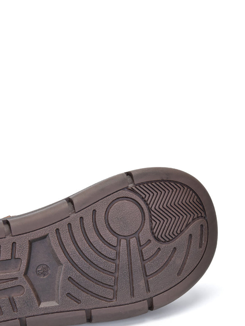 Summer Genuine Leather Platform Shoes Aa1019