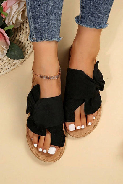 Bow Soft Bottom Beach Sandals