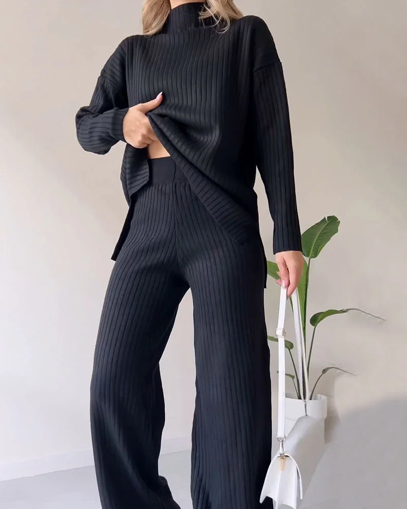 Slit Two-piece Set